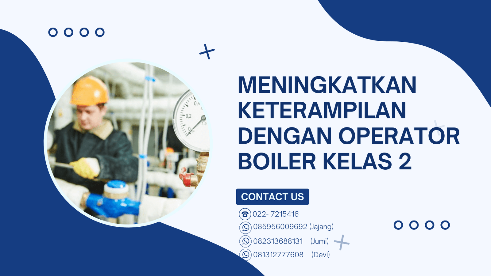 Operator Boiler Kelas 2 Sertifikasi Kemnaker RI