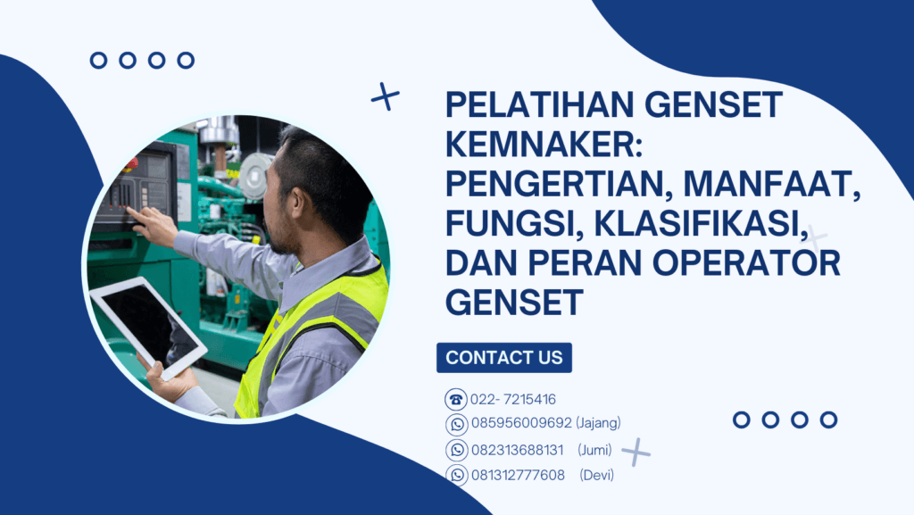 Pelatihan Genset Kemnaker