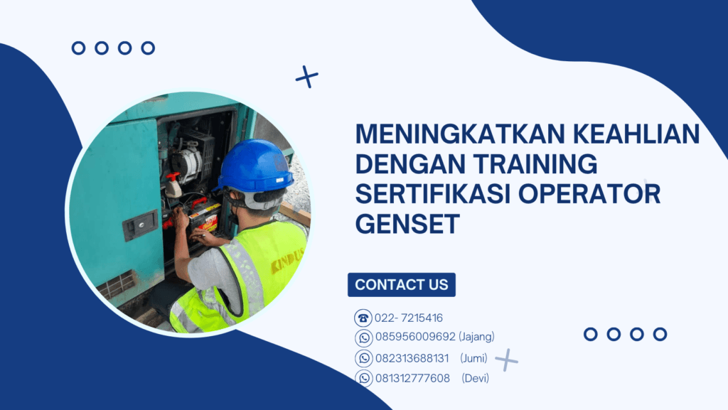 Training Sertifikasi Operator Genset