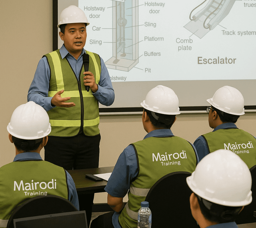 pelatihan ahli k3 elevator dan eskalator kemnaker