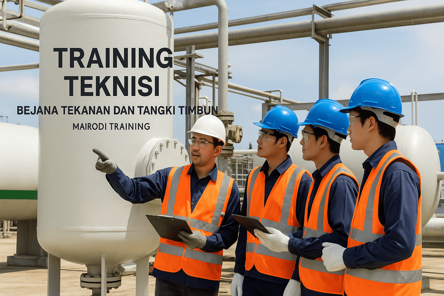 Training Teknisi Bejana Tekanan dan Tangki Timbun