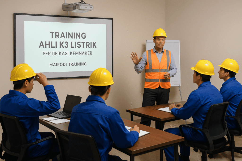 Training Ahli K3 Listrik Kemnaker