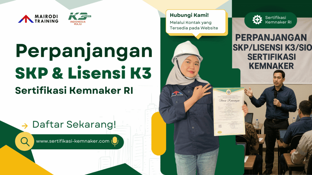 perpanjangan skp & lisensi k3