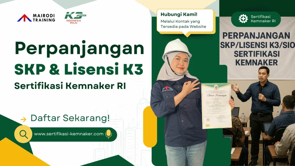 perpanjangan skp & lisensi k3