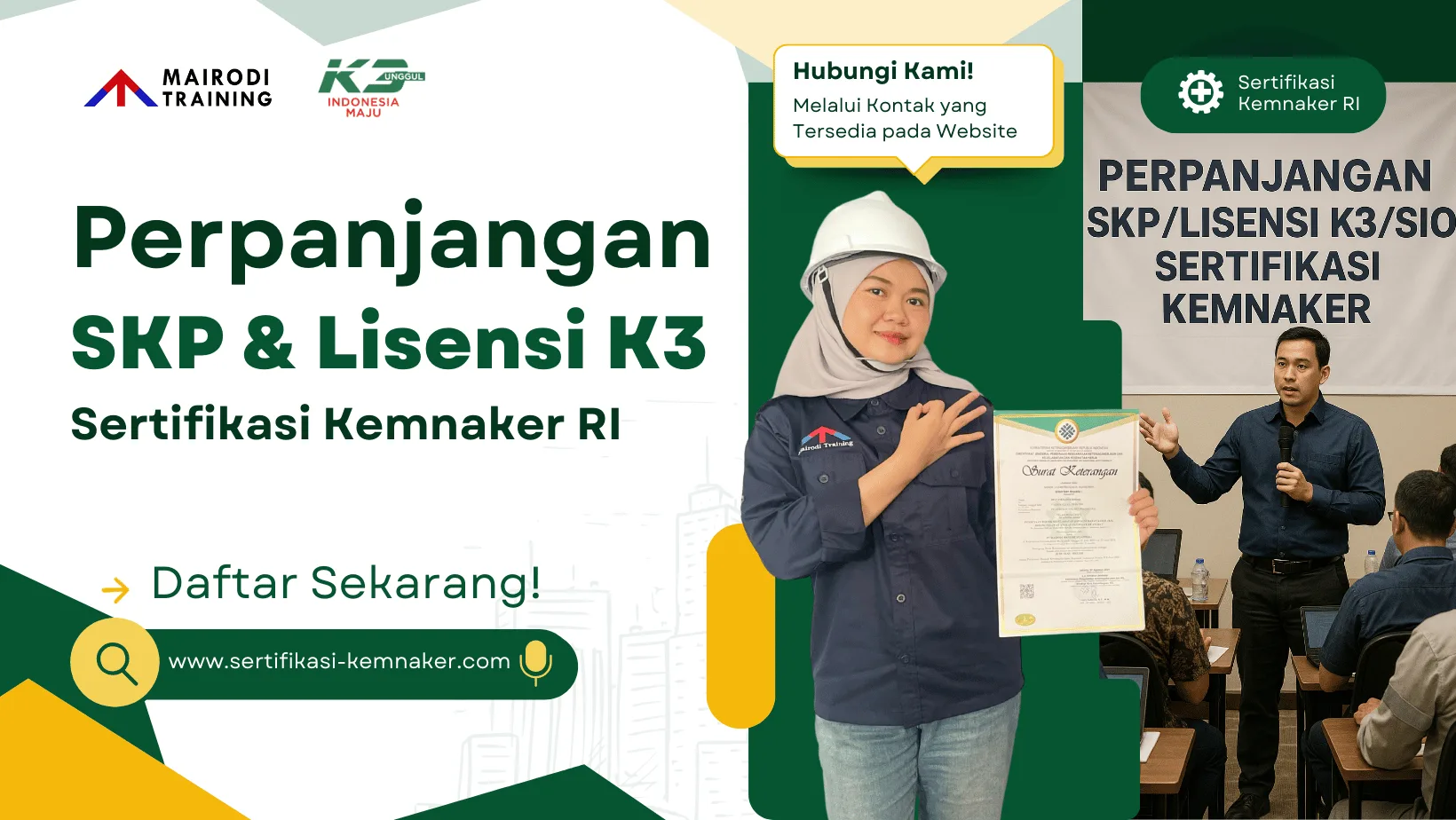 perpanjangan skp & lisensi k3