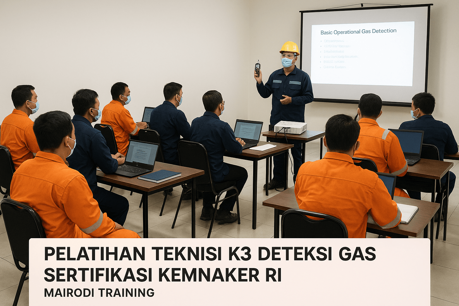 Pelatihan Teknisi K3 Deteksi Gas
