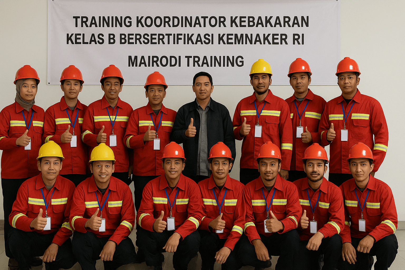 Training Koordinator Kebakaran Kelas B Kemnaker