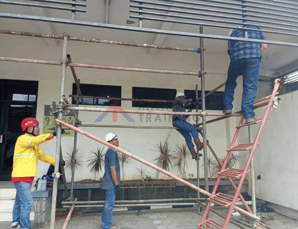 dokumentasi supervisi k3 scaffolding