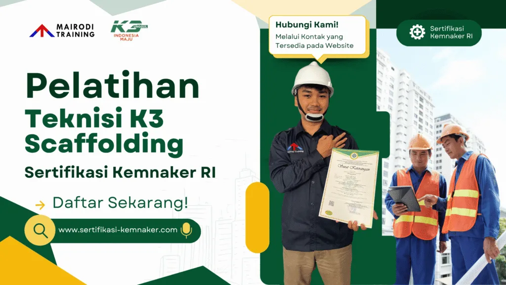 pelatihan teknisi k3 scaffolding