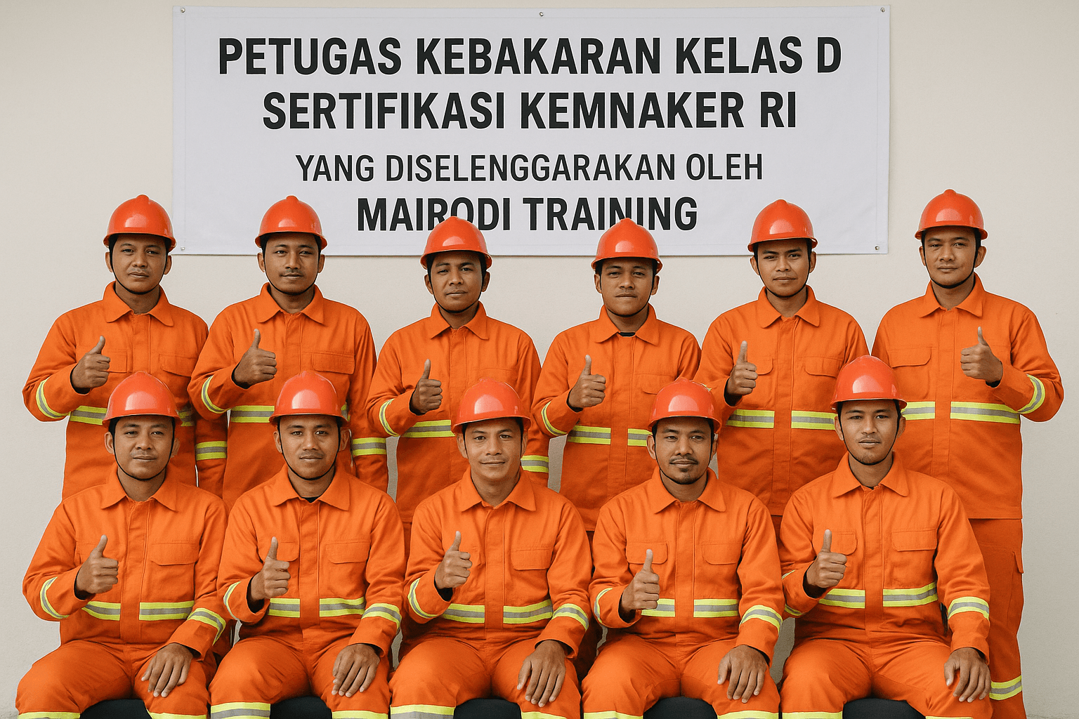 Pelatihan Petugas Kebakaran Kelas D