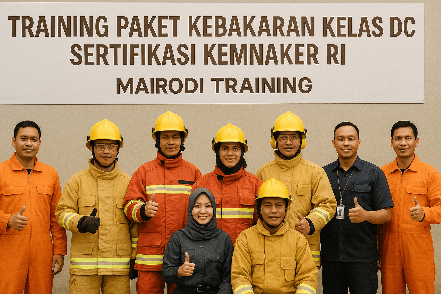 Training Paket Kebakaran Kelas DCB