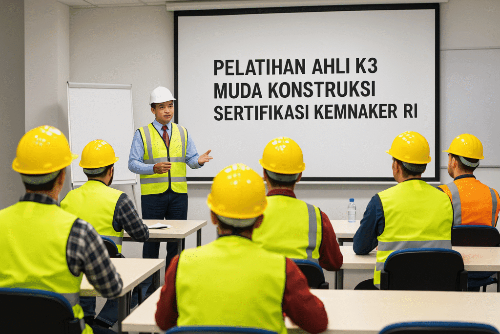 Pelatihan Ahli K3 Muda Konstruksi