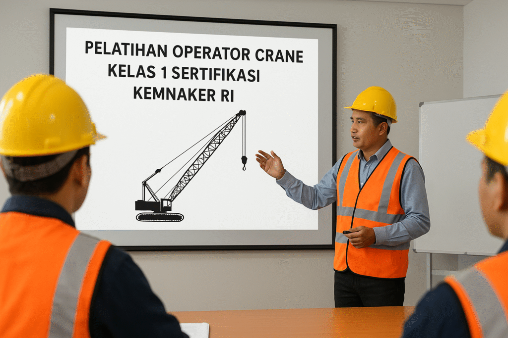 Pelatihan Operator Crane Kelas 1