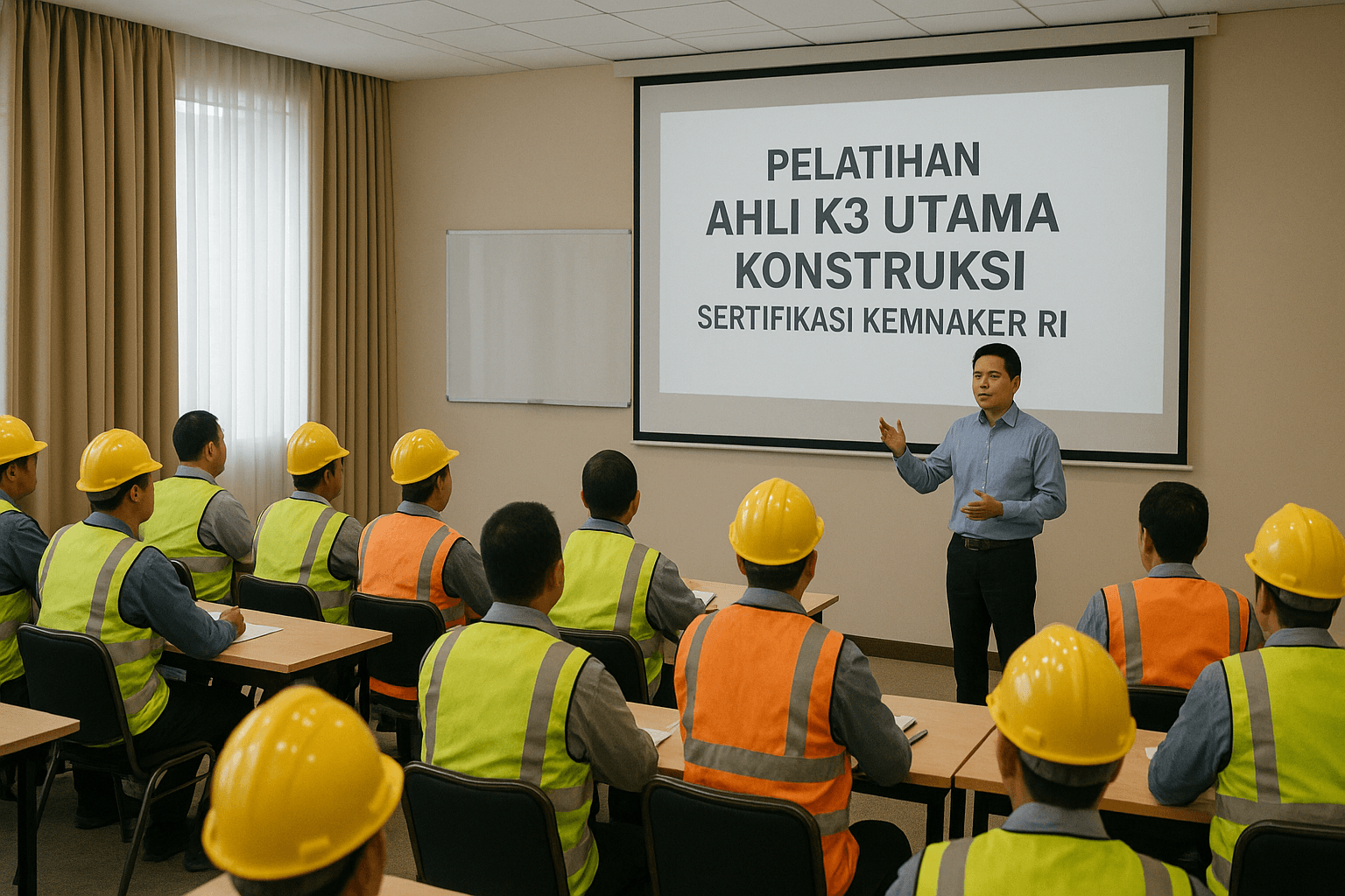 Pelatihan Ahli K3 Utama Konstruksi