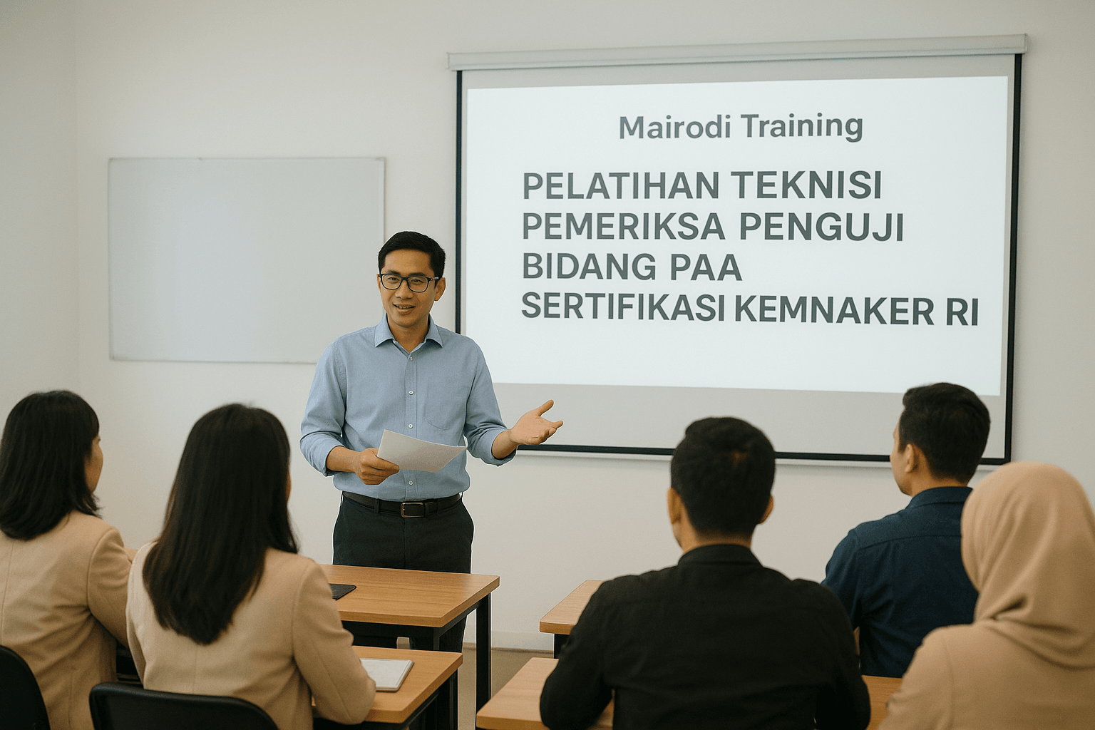Pelatihan Teknisi Pemeriksa Penguji Bidang PAA