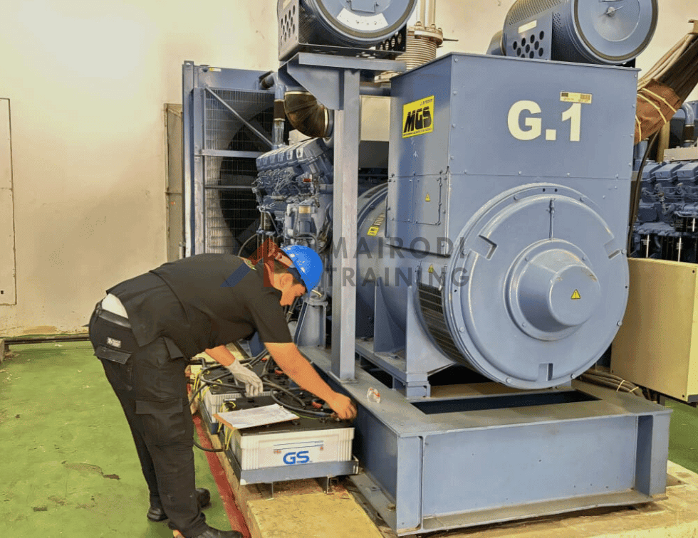 dokumentasi training operator genset