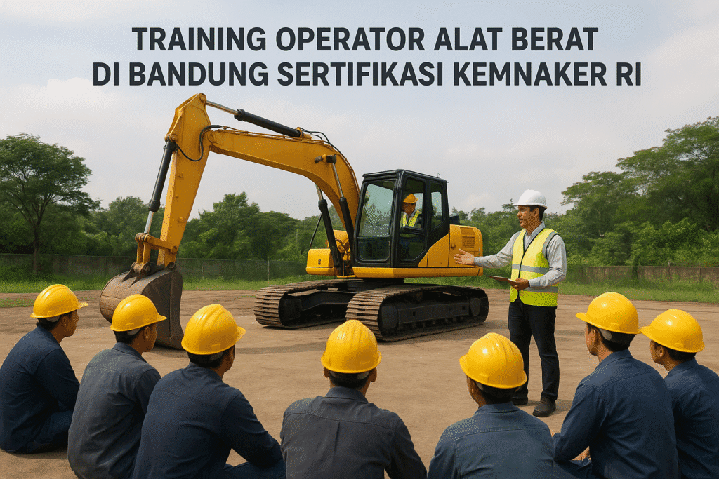 Training Operator Alat Berat di Bandung