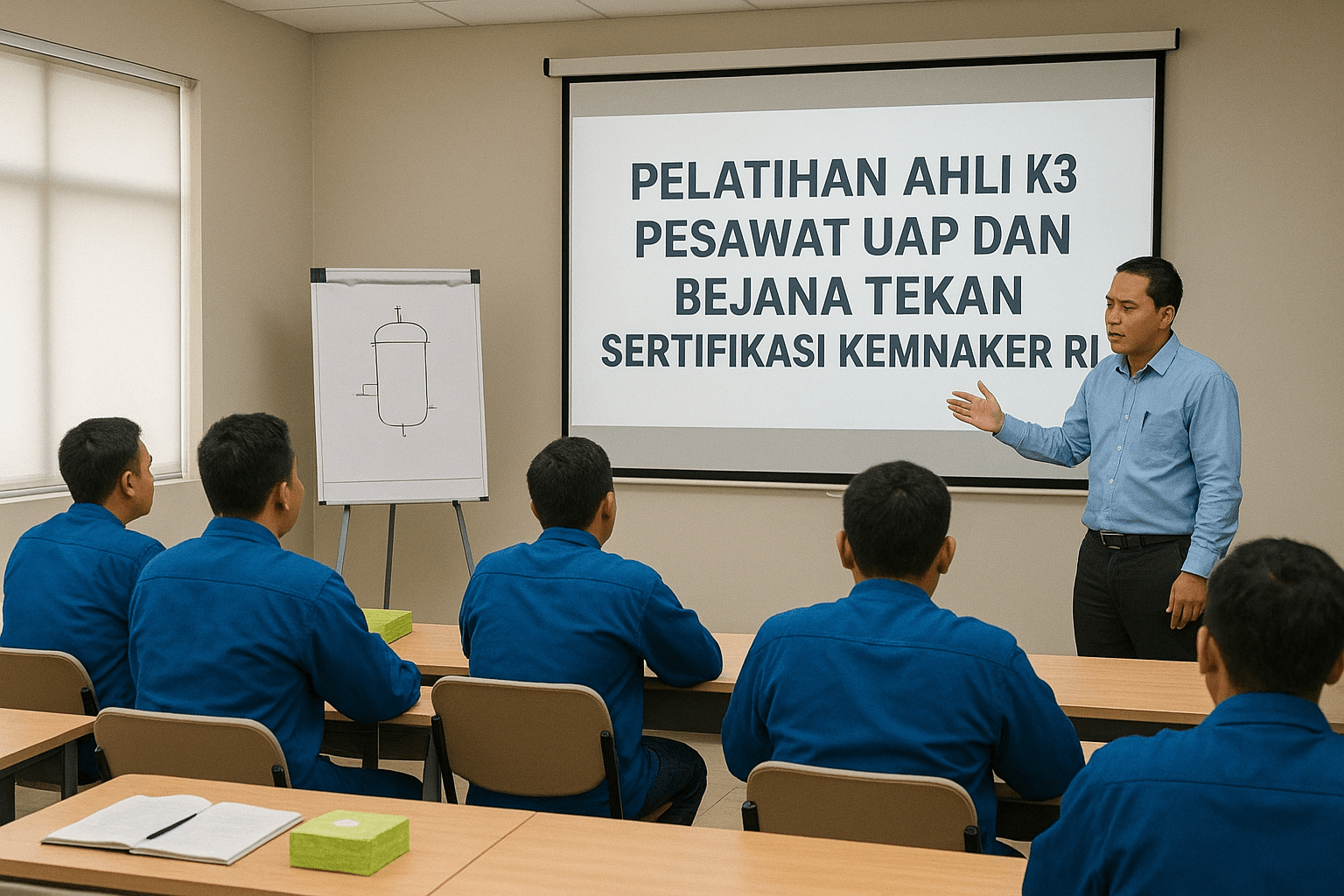 Pelatihan Ahli K3 Pesawat Uap dan Bejana Tekan