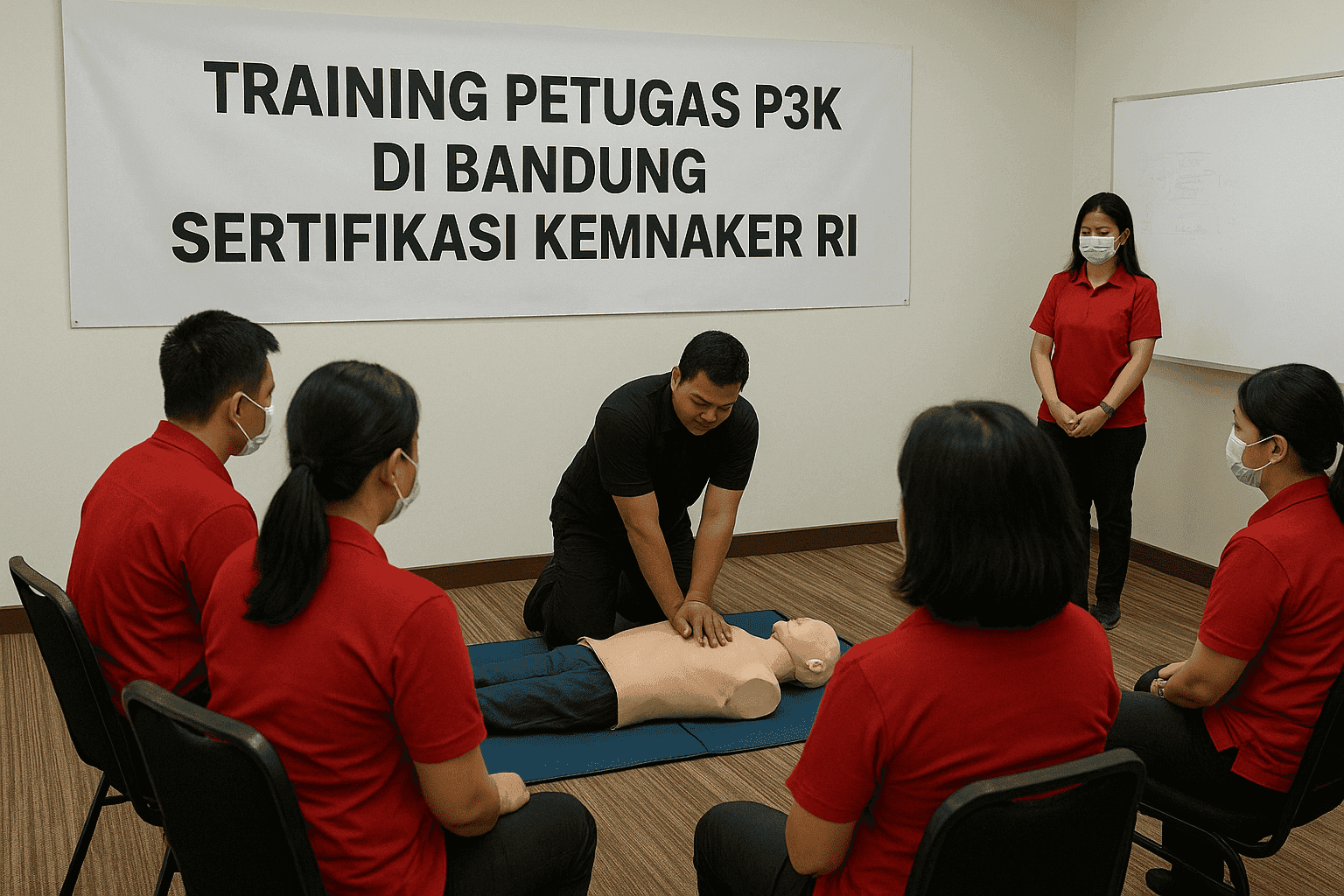 Training Petugas P3K di Bandung