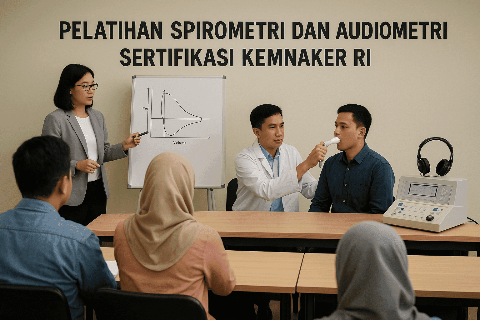 Pelatihan Spirometri dan Audiometri