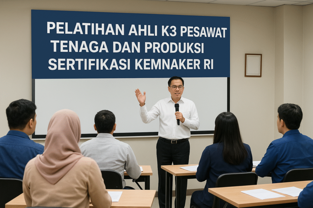 Pelatihan Ahli K3 Pesawat Tenaga dan Produksi