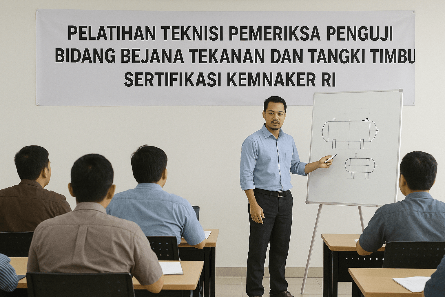 Pelatihan Teknisi Pemeriksa Penguji Bidang Bejana Tekanan