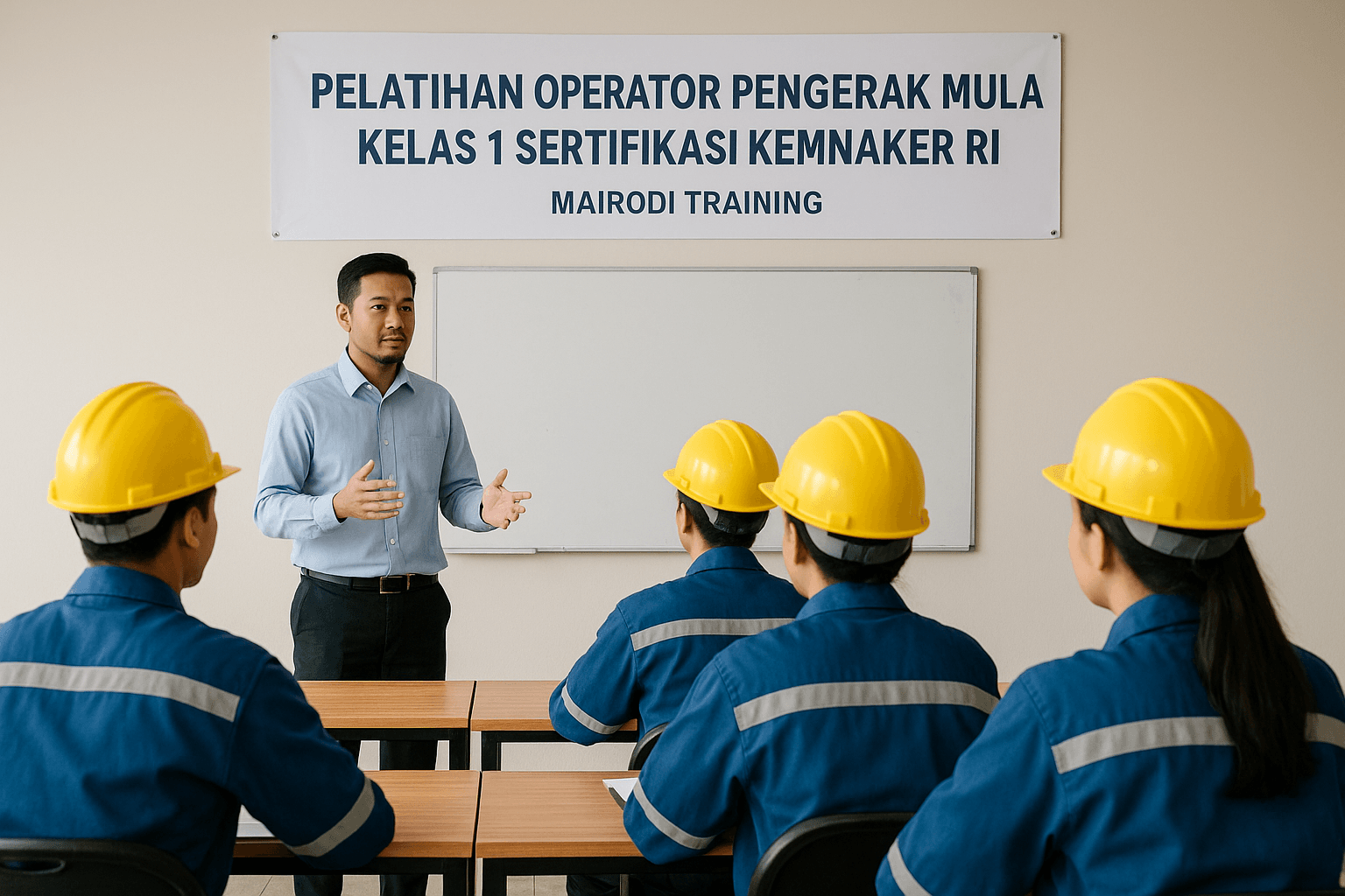 Pelatihan Operator Penggerak Mula Kelas 1