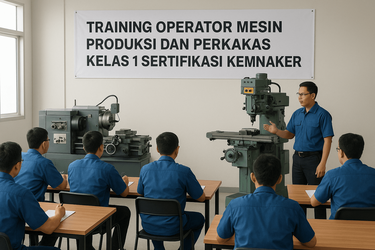 Training Operator Mesin Produksi dan Perkakas Kelas 1