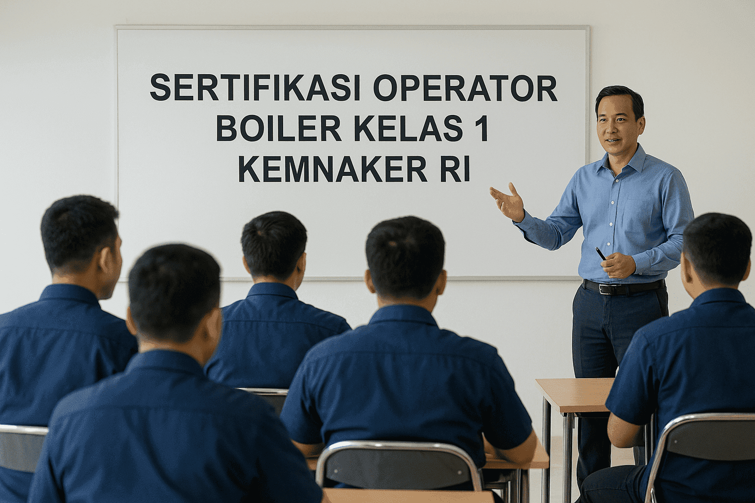 Sertifikasi Operator Boiler Kelas 1 Kemnaker RI