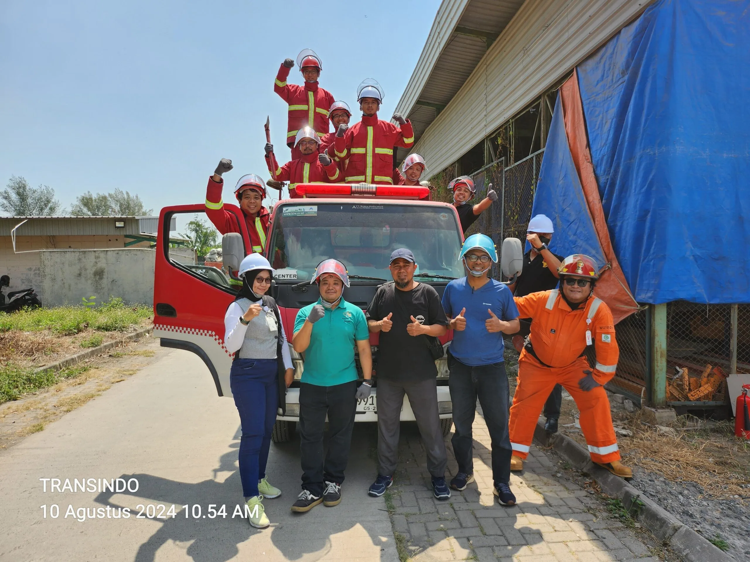 Pelatihan Regu Penanggulangan Kebakaran Kelas C