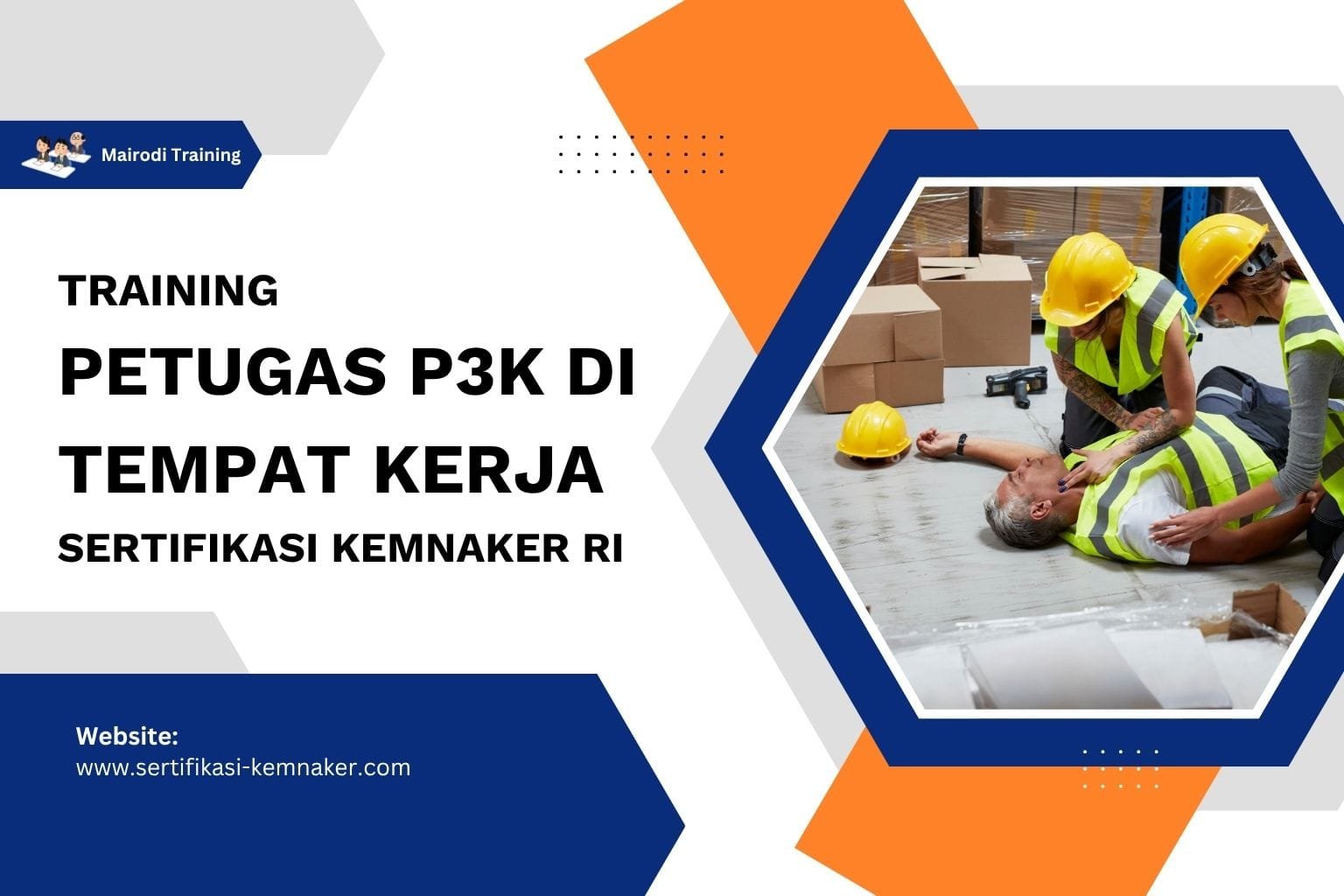 Training Petugas P3k Di Tempat Kerja Sertifikasi Kemnaker RI