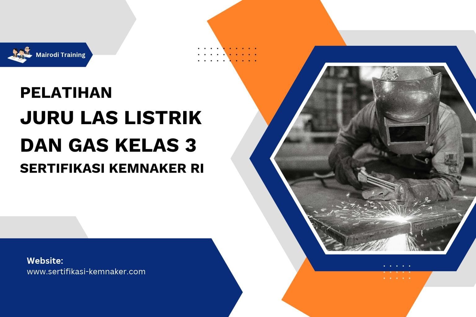 Pelatihan Juru Las Listrik dan Gas Kelas 3 Sertifikasi Kemnaker RI