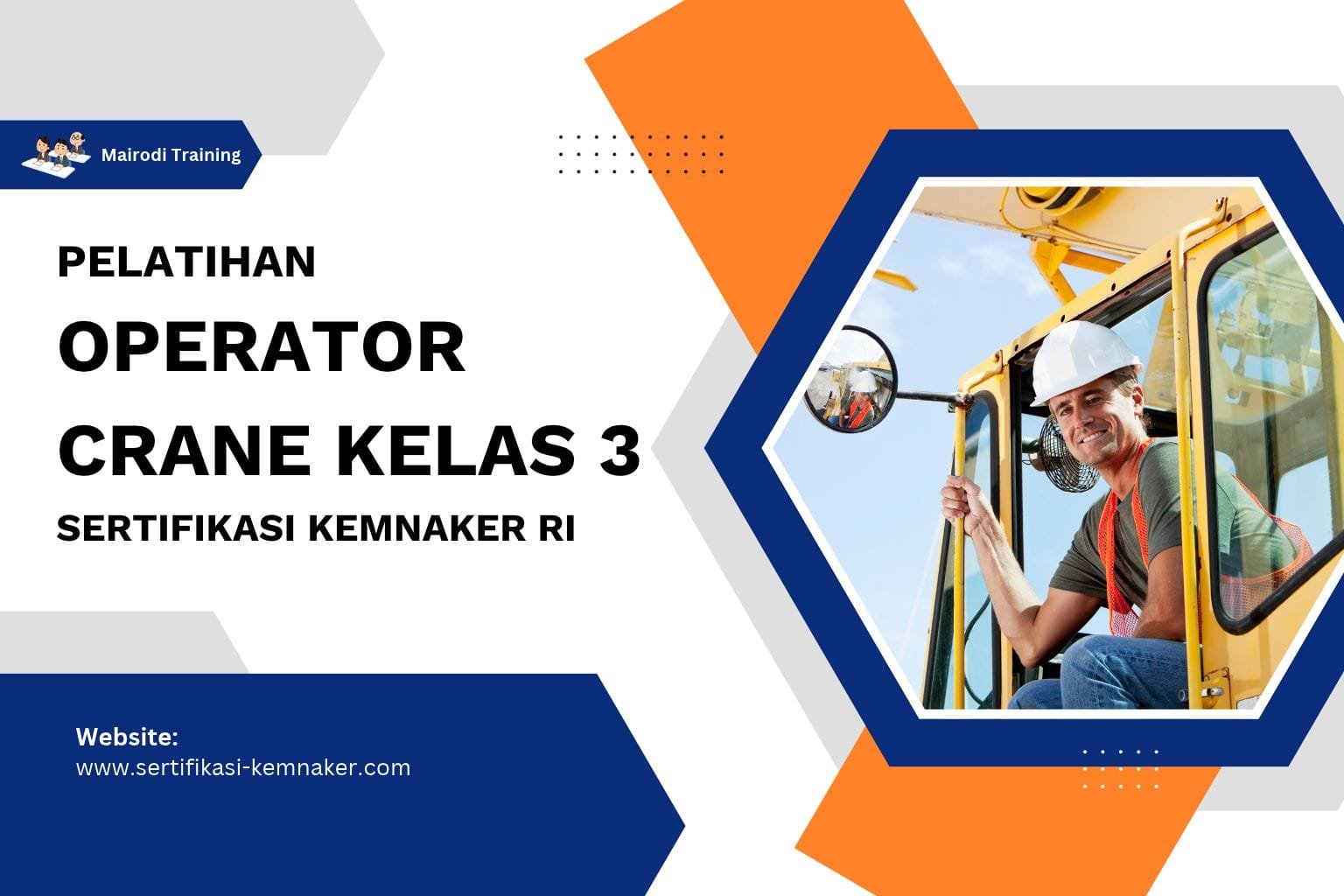 Pelatihan Operator Crane Kelas 3 Kemnaker